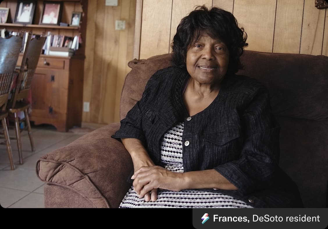 Frances, DeSoto resident